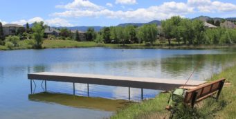 Pier at Private Lake